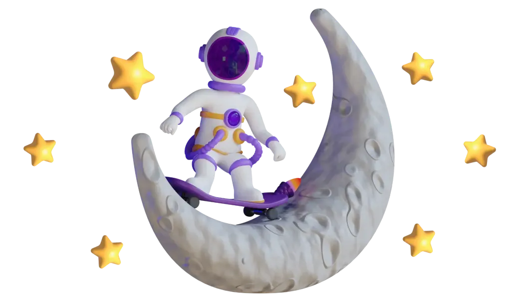 Moon Astronaut