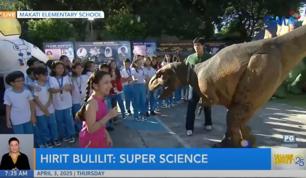 Wandering Minds Makes Its First TV Appearance on Unang Hirit's Super Science Segment